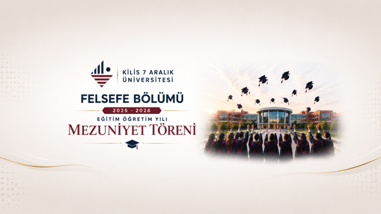 Felsefe Bölümünde Mezuniyet Coşkusu Yaşandı