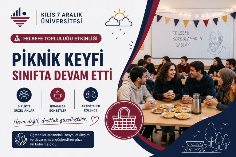 Felsefe Topluluğu’ndan Keyifli Piknik Etkinliği